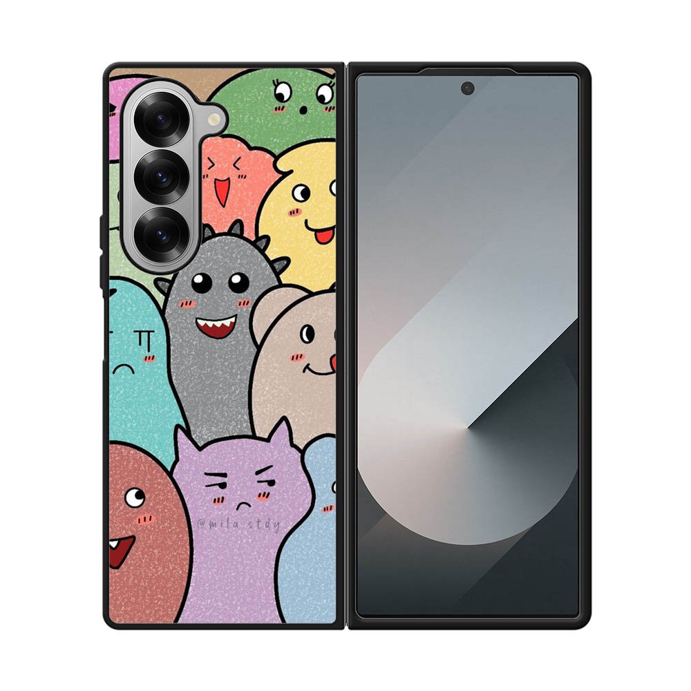 Monster Cute FE0091 Samsung Galaxy Fold 7 5G Case