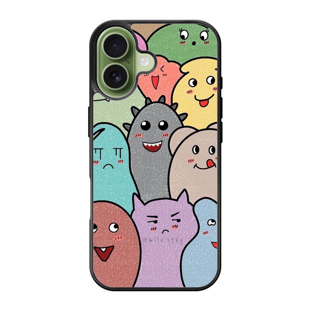 Monster Cute FiPhone 17 Case FE0436