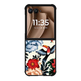 Bird and Flower FMotorola Moto RAZR Plus 2025 Case FE0099