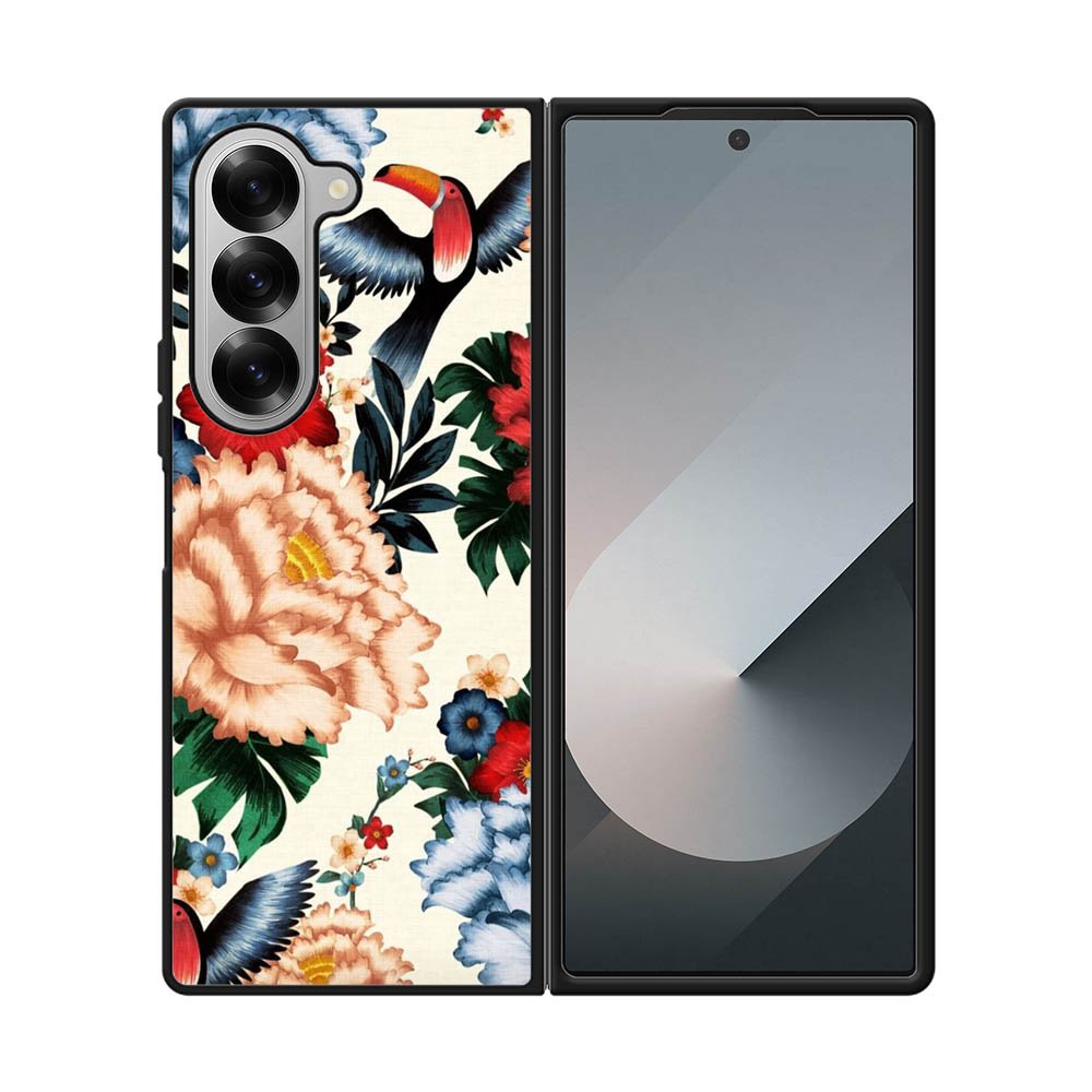 Bird and Flower FSamsung Galaxy Z Fold 7 5G Case FE0099