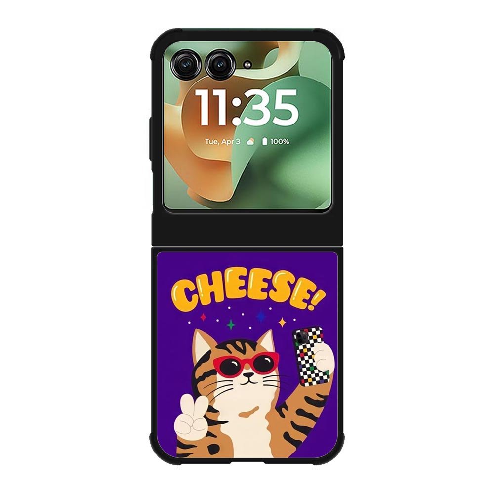Cheese Cat FMotorola Moto RAZR 2025 Case FE0152