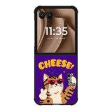 Cheese Cat FMotorola Moto RAZR Plus 2025 Case FE0152