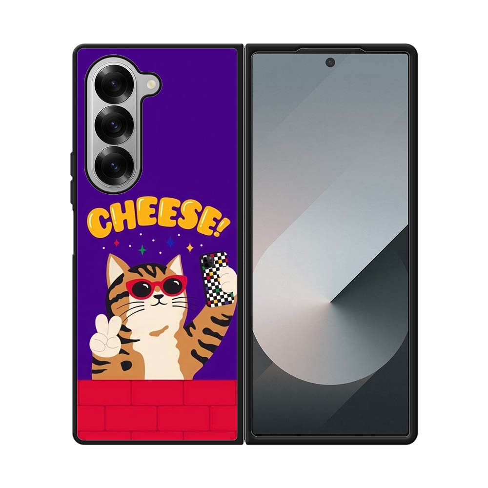 Cheese Cat FE0095 Samsung Galaxy Fold 7 5G Case