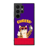 Cheese Cat FE0095 Samsung Galaxy S25 Ultra Case