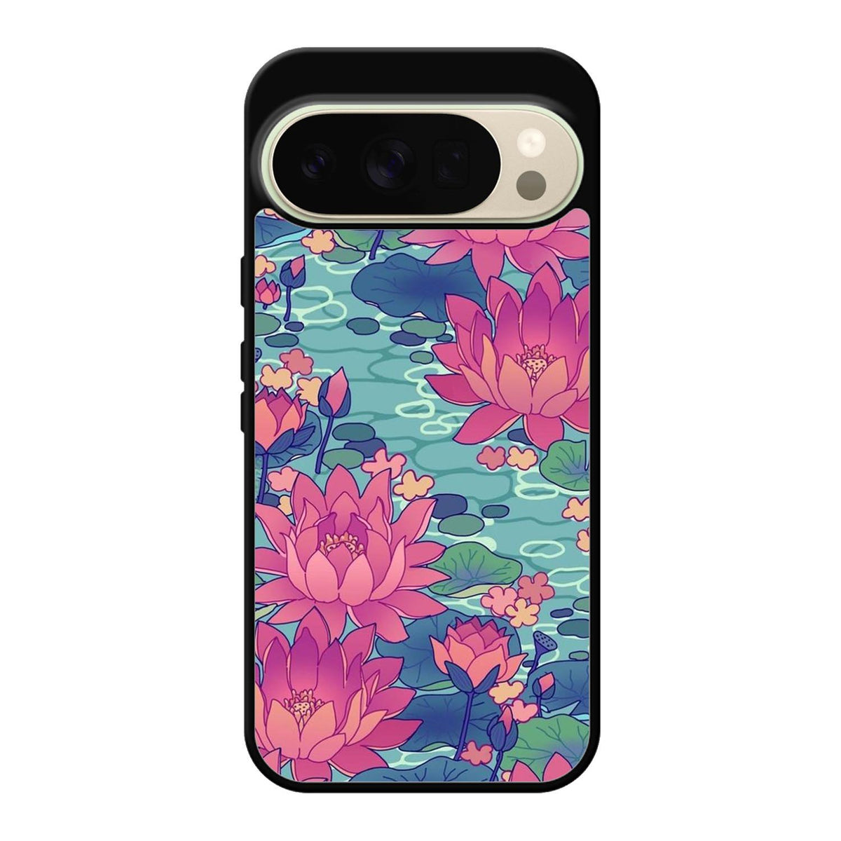Pink Blue Flower FGoogle Pixel 10 Pro Case FE0499