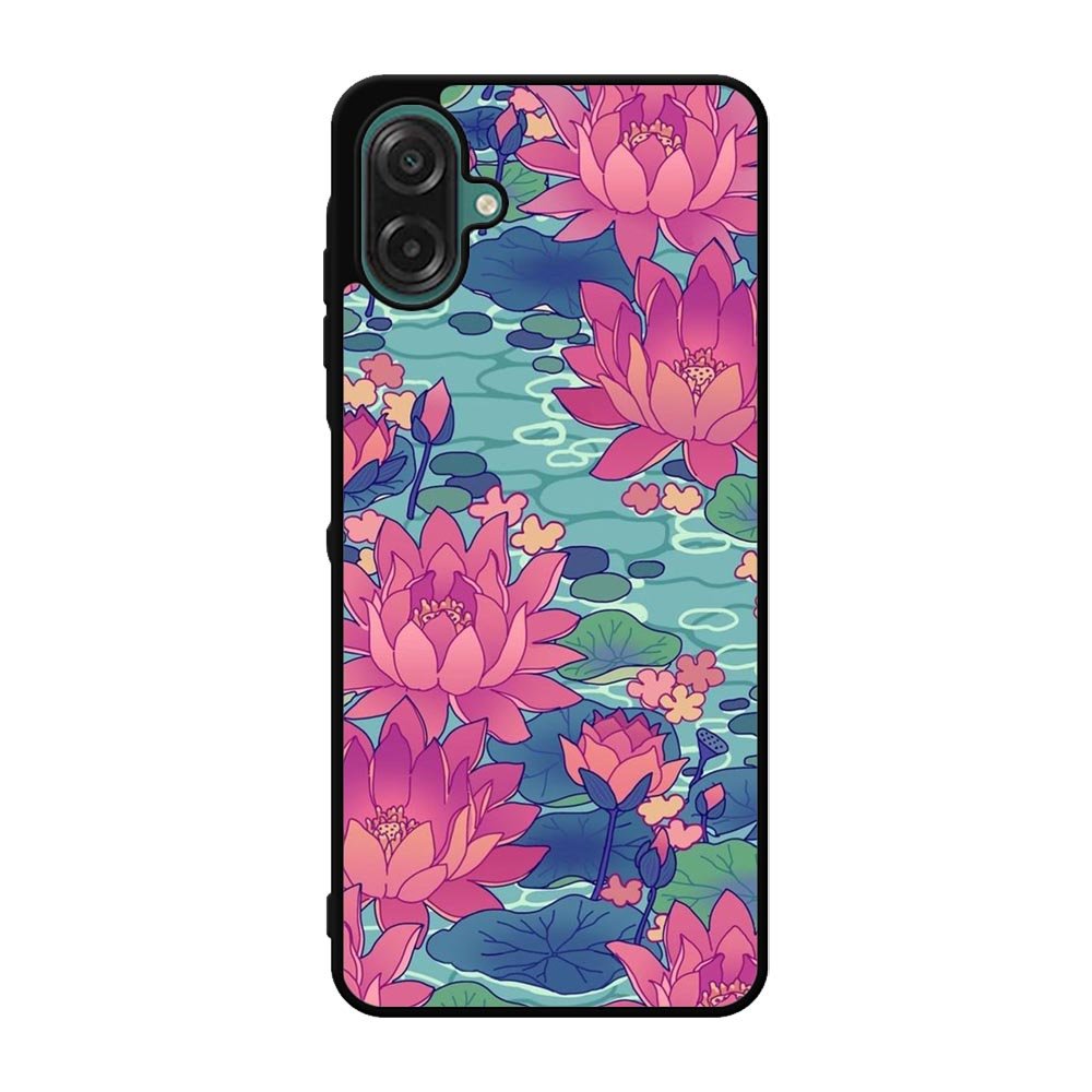 Pink Blue Flower FSamsung Galaxy A07 Case FE0499