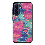 Pink Blue Flower FSamsung Galaxy A17 Case FE0499
