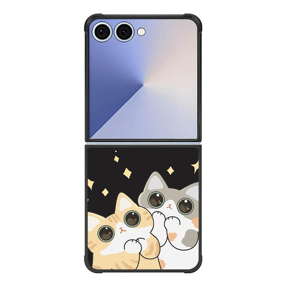 Cat and Moon FE0099 Samsung Galaxy Flip 7 5G Case
