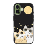 Cat and Moon FiPhone 17 Case FE0130
