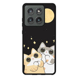 Cat and Moon FMotorola Moto Edge 2025 Case FE0130