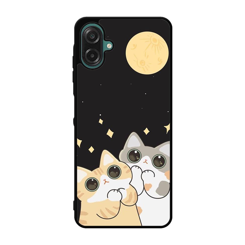 Cat and Moon FSamsung Galaxy A07 Case FE0130