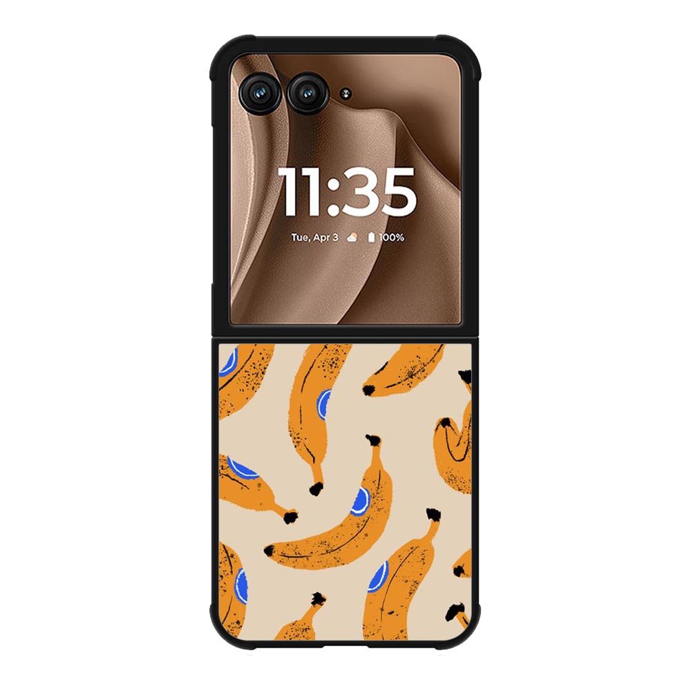 Banana Pattern FMotorola Moto RAZR Plus 2025 Case FE0059