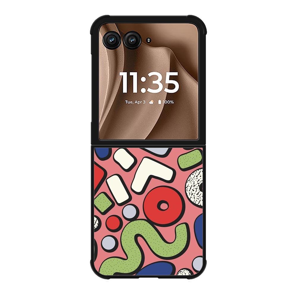 Doodle Random FMotorola Moto RAZR Plus 2025 Case FE0223