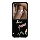 Love Your Self FMotorola Moto RAZR Plus 2025 Case FE0413