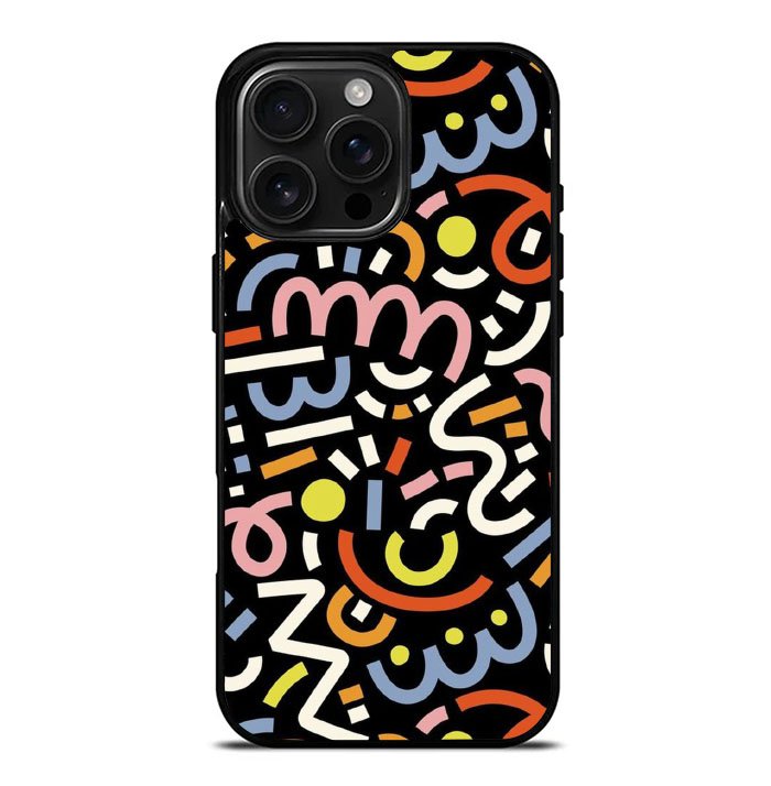 Doodle Random FiPhone 16 Pro Max Case FE0224