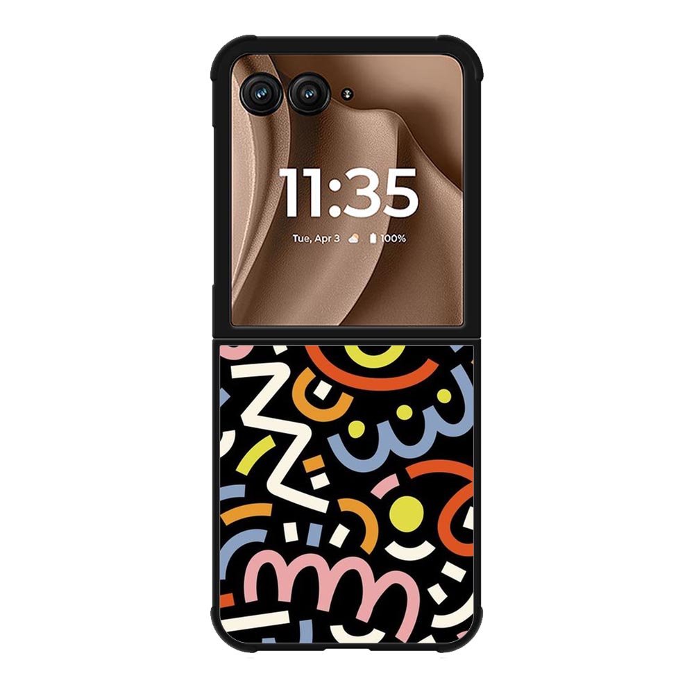 Doodle Random FMotorola Moto RAZR Plus 2025 Case FE0224