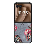 Skull Buterfly FMotorola Moto RAZR Plus 2025 Case FE0562