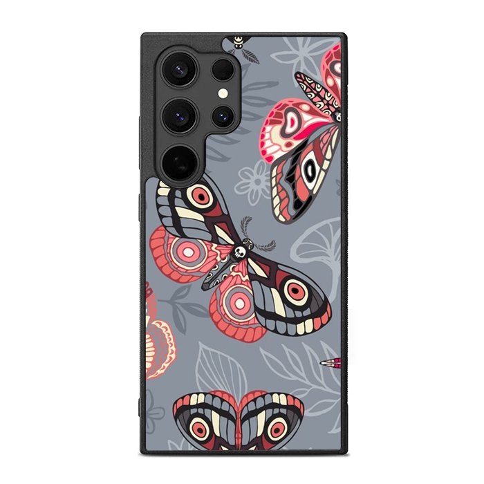 Skull Buterfly FE0108 Samsung Galaxy S25 Ultra Case