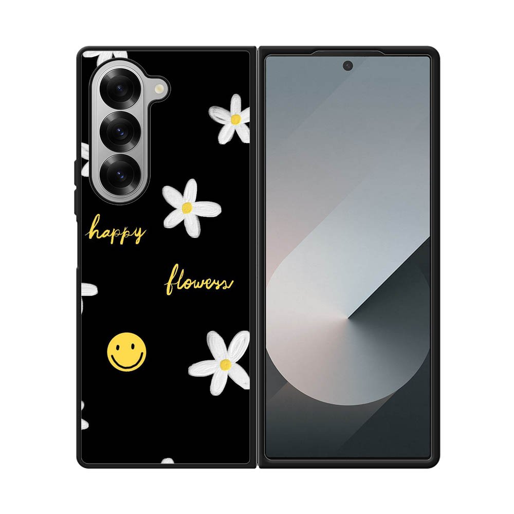Happy Flowers FSamsung Galaxy Z Fold 7 5G Case FE0338