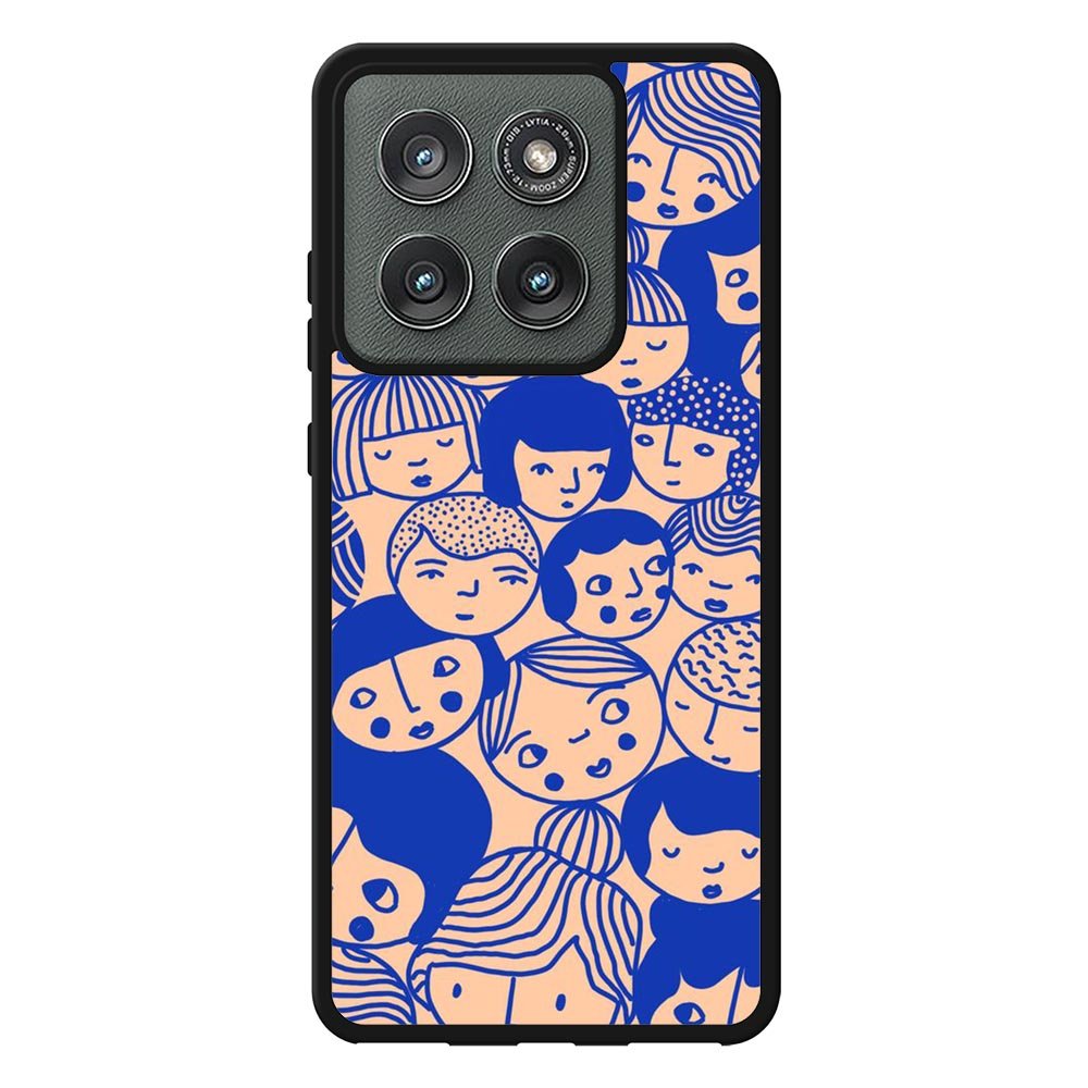 Doodle Face FMotorola Moto Edge 2025 Case FE0220