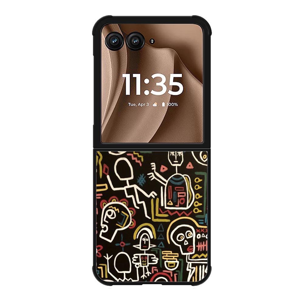 Skull Doodle FMotorola Moto RAZR Plus 2025 Case FE0563