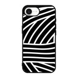 Black White FiPhone 17e Case FE0104