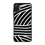 Black White FSamsung Galaxy A07 Case FE0104
