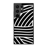 Black White FE0114 Samsung Galaxy S25 Ultra Case