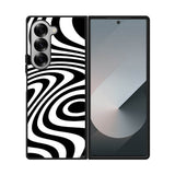 Black White FSamsung Galaxy Z Fold 7 5G Case FE0105
