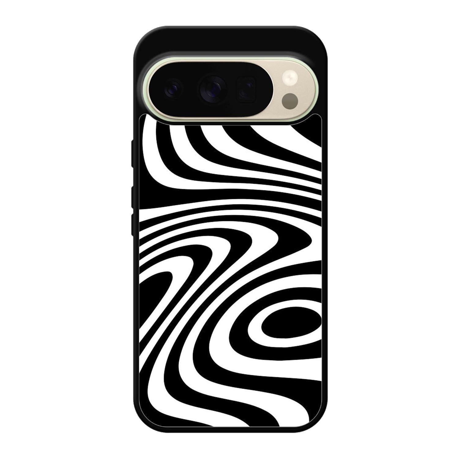 Black White FGoogle Pixel 10 Pro XL Case FE0105