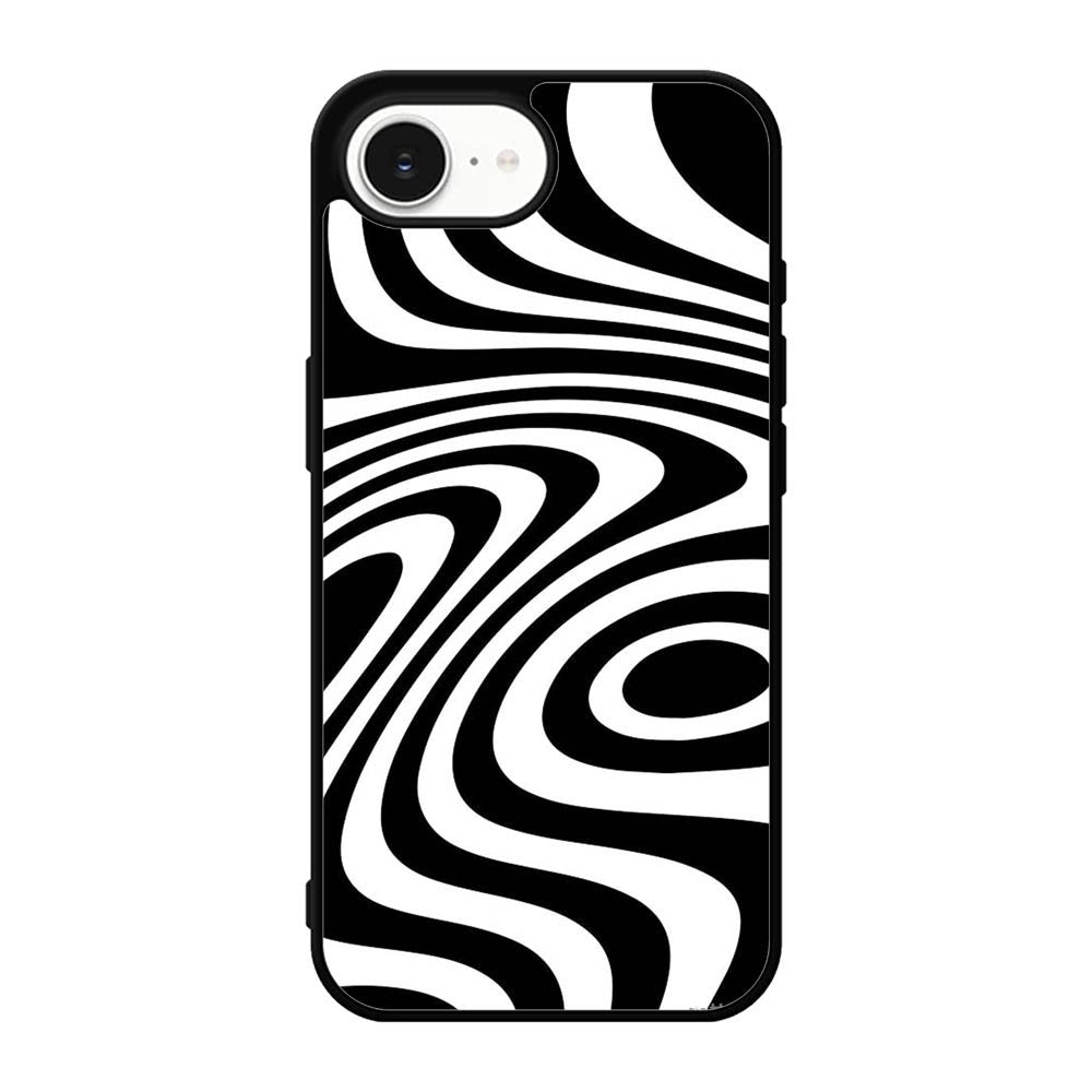 Black White FiPhone 17e Case FE0105