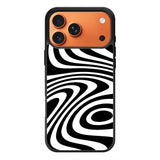 Black White FiPhone 17 Pro Case FE0105
