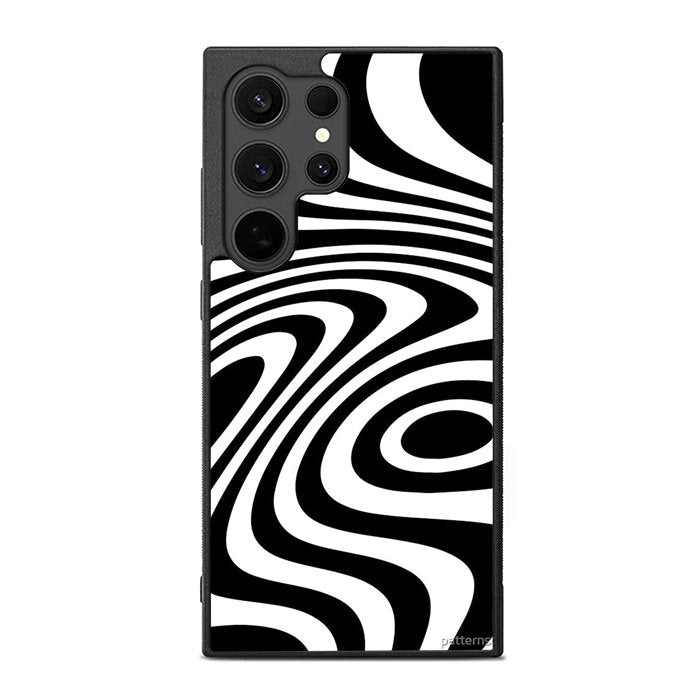 Black White FE0115 Samsung Galaxy S25 Ultra Case