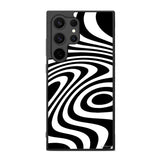 Black White FE0115 Samsung Galaxy S25 Ultra Case