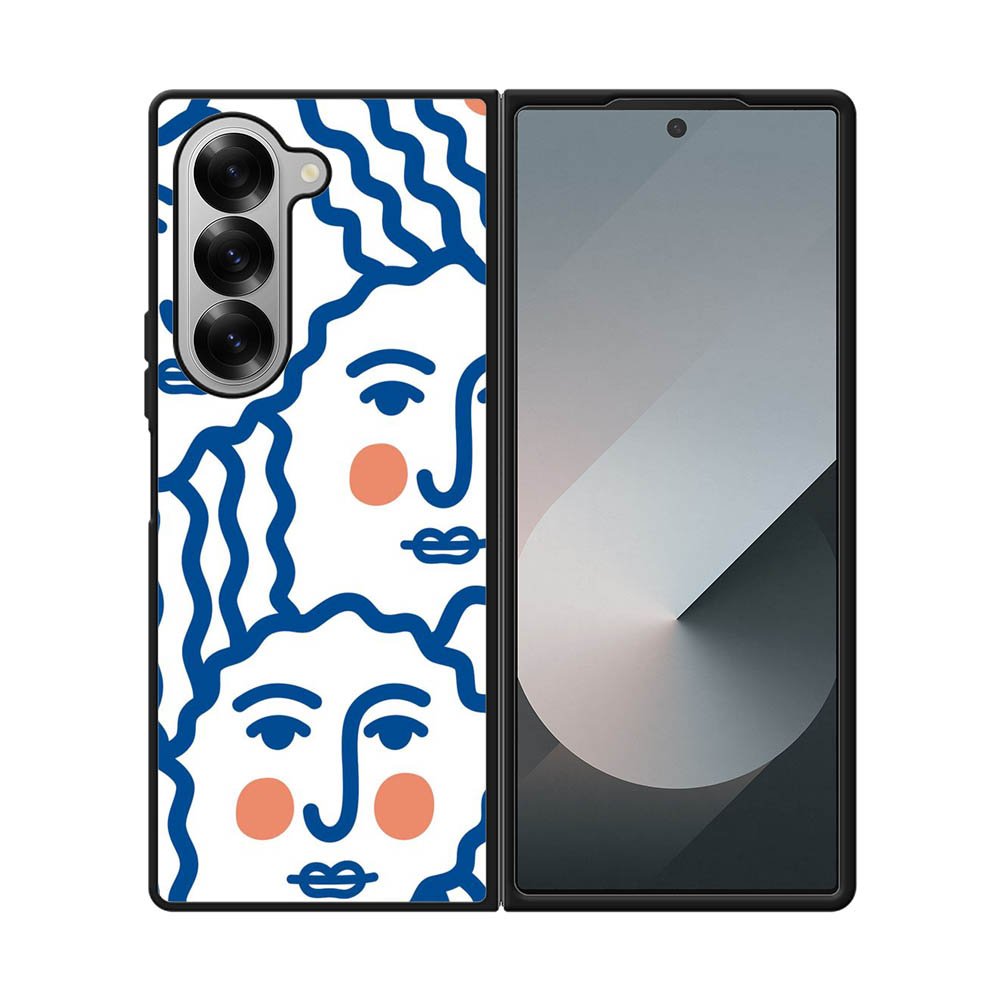 Doodle Illustration FSamsung Galaxy Z Fold 7 5G Case FE0221