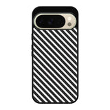 Stripe Black White FGoogle Pixel 10 Pro Case FE0600