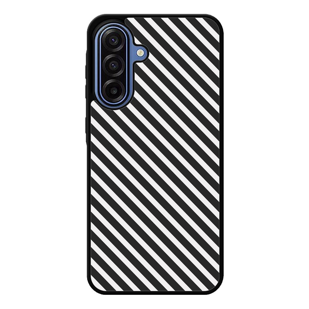 Stripe Black White FSamsung Galaxy A17 Case FE0600