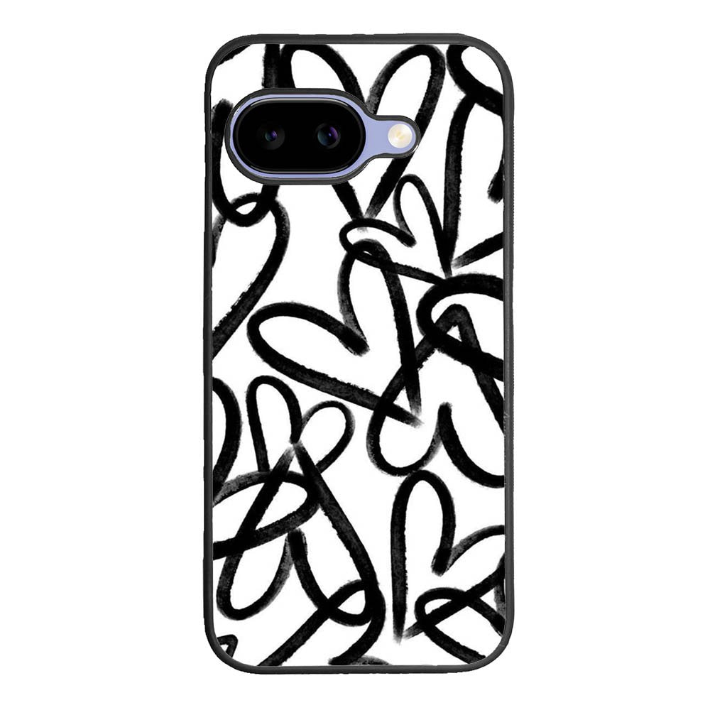 Love Black White FGoogle Pixel 10A Case FE0409