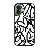 Love Black White FiPhone 17 Case FE0409
