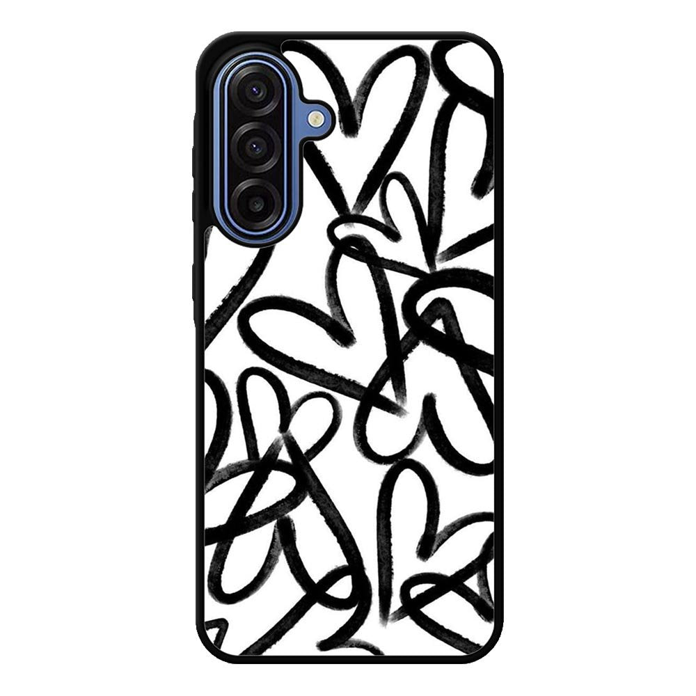Love Black White FSamsung Galaxy A17 Case FE0409