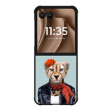 Beautifull Leopard FMotorola Moto RAZR Plus 2025 Case FE0084