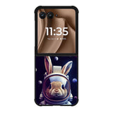 Rabbit Astronaut FMotorola Moto RAZR Plus 2025 Case FE0522