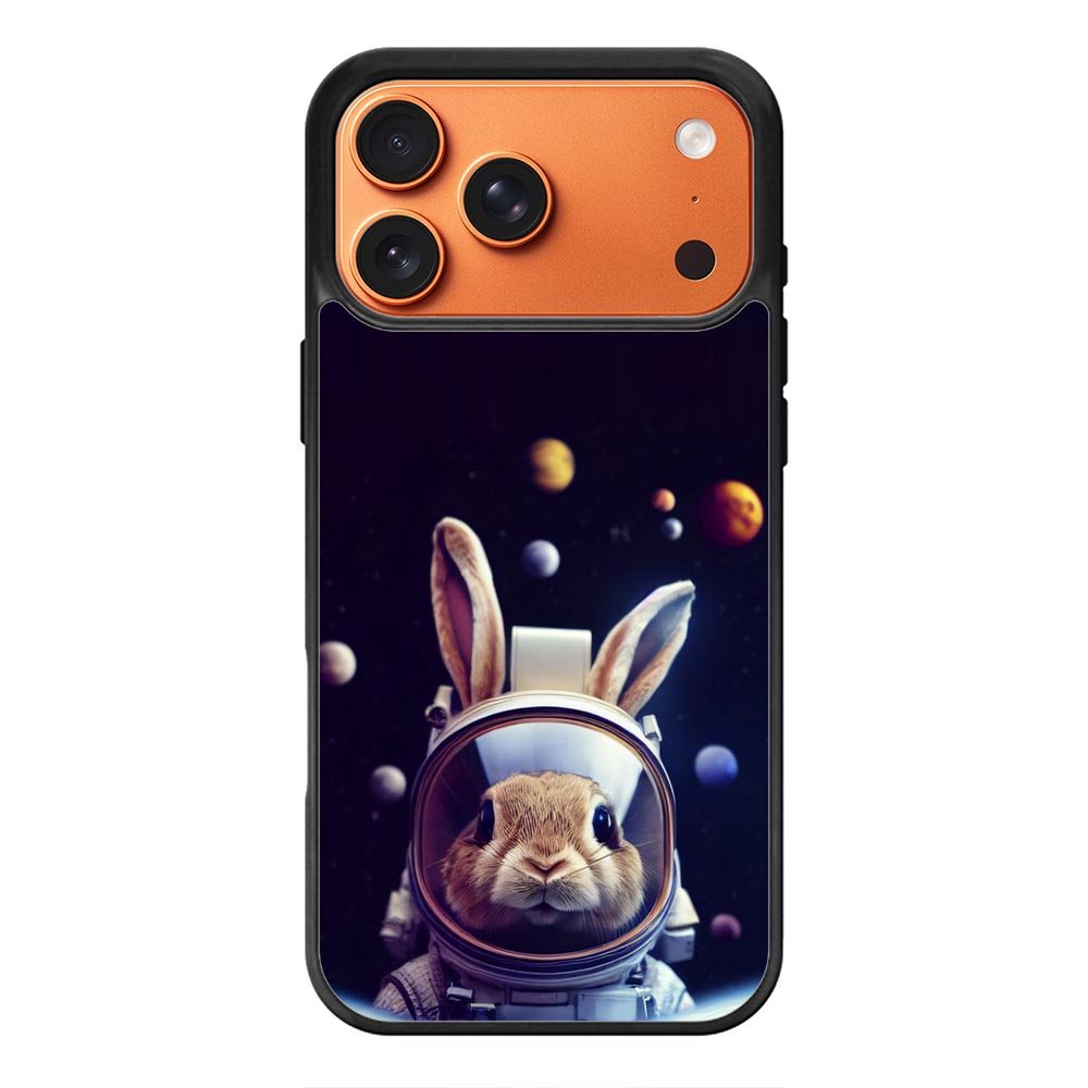 Rabbit Astronaut FiPhone 17 Pro Max Case FE0522