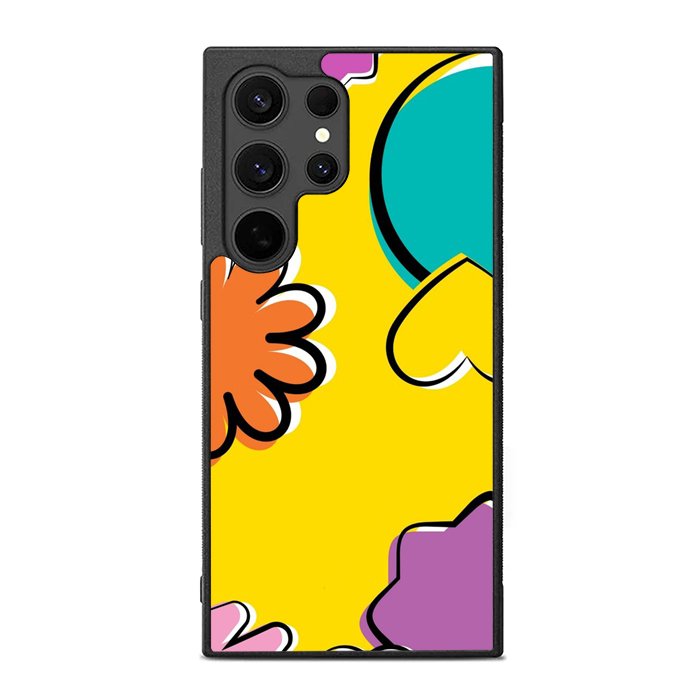 Yellow Abstract FE0124 Samsung Galaxy S25 Ultra Case