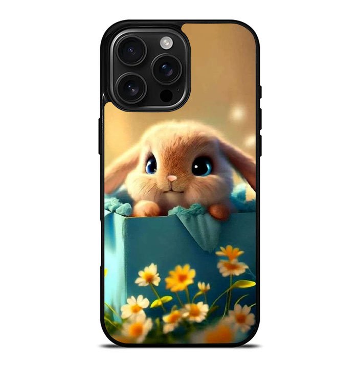 Cute Rabbit FiPhone 16 Pro Max Case FE0197