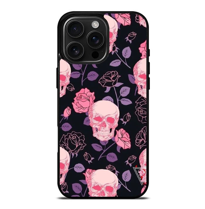 Skull Flower FiPhone 16 Pro Max Case FE0566