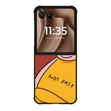 Not Fat FMotorola Moto RAZR Plus 2025 Case FE0473