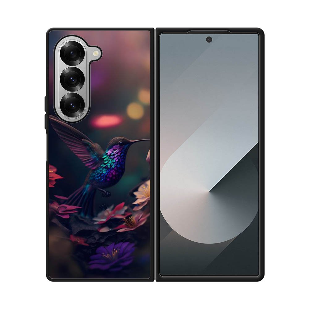 Rainbow Bird FSamsung Galaxy Z Fold 7 5G Case FE0525