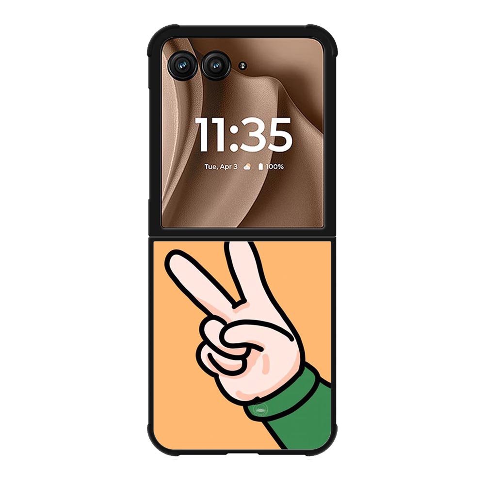Peace Yeah FMotorola Moto RAZR Plus 2025 Case FE0493