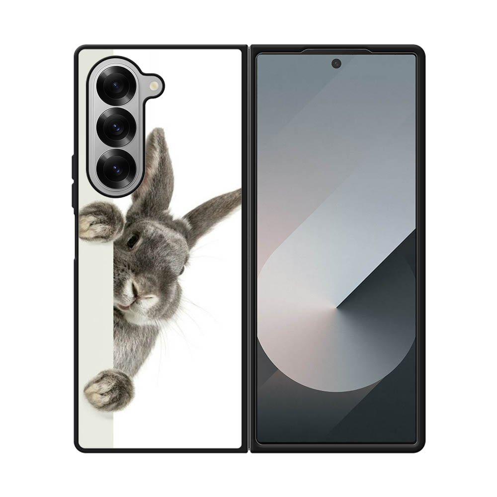 Peek a Boo Rabbit FSamsung Galaxy Z Fold 7 5G Case FE0496